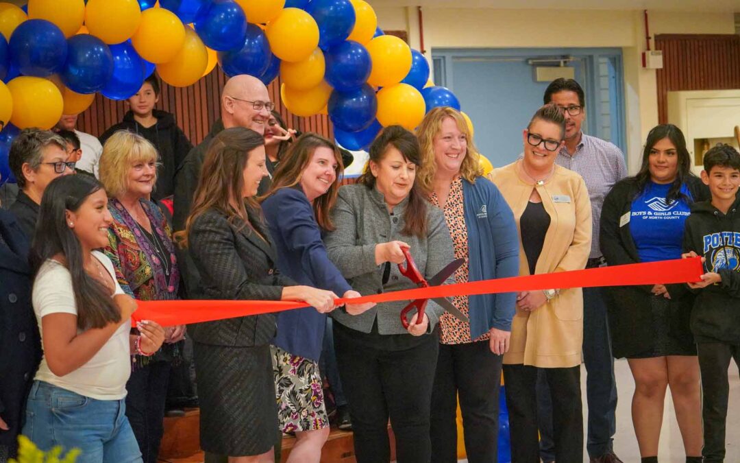 FUESD Celebrates Grand Opening Of New Potter Junior High After School Club Room