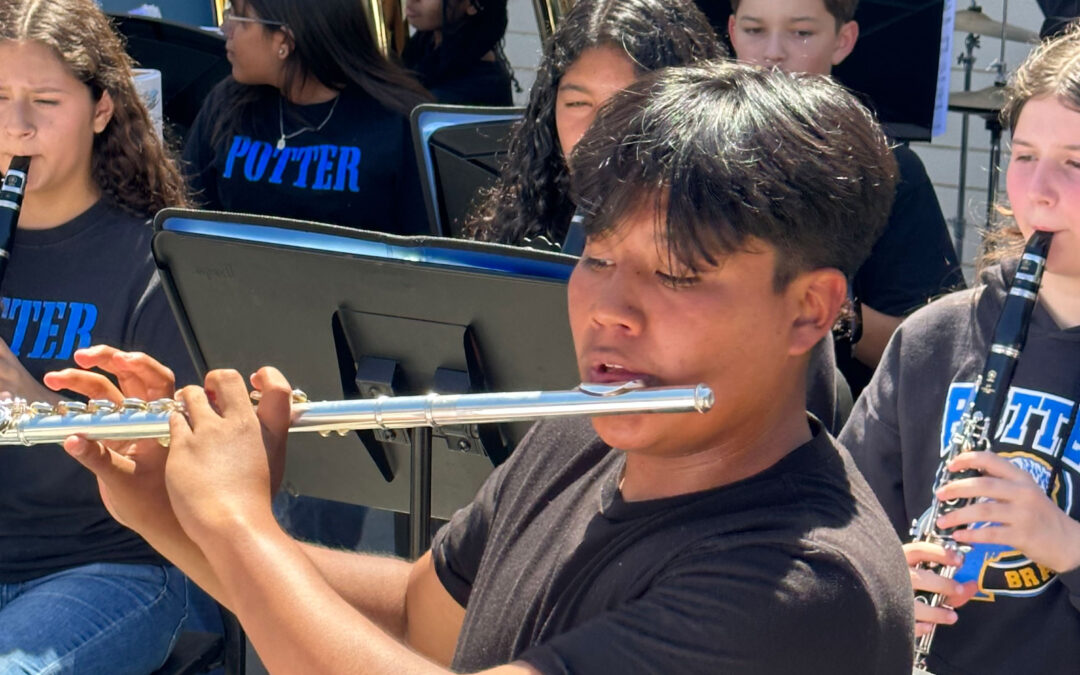 Potter Junior High Ignites School Spirit with First Leadership Rally of the Year