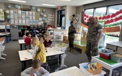 A Distinguished Visit: Brigadier General Nick I. Brown Tours San Onofre School
