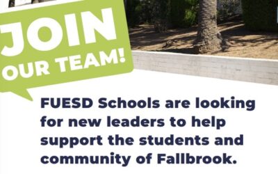 FUESD is Hiring! Join the Team. District Job Fair on September 3rd.