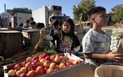 Fallbrook STEM Academy Hosts Student Farmers Market in Partnership with CNS and Dickinson Family Farms