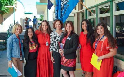 Superintendent Monika Hazel Leads Second Learning Walk of the Year at Fallbrook STEM Academy