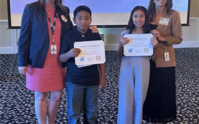 Live Oak Elementary Students Honored at Rotary Student of the Month Luncheon