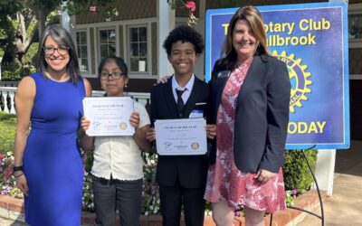 Maie Ellis Students Recognized as Rotary Students of the Month