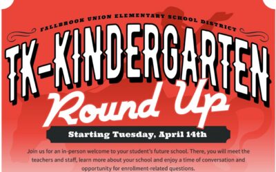 TK – Kindergarten Registration Opens 4/14/2026