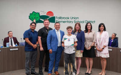 FUESD Board Meeting: Celebrating Student Success and School Recognition in FUESD
