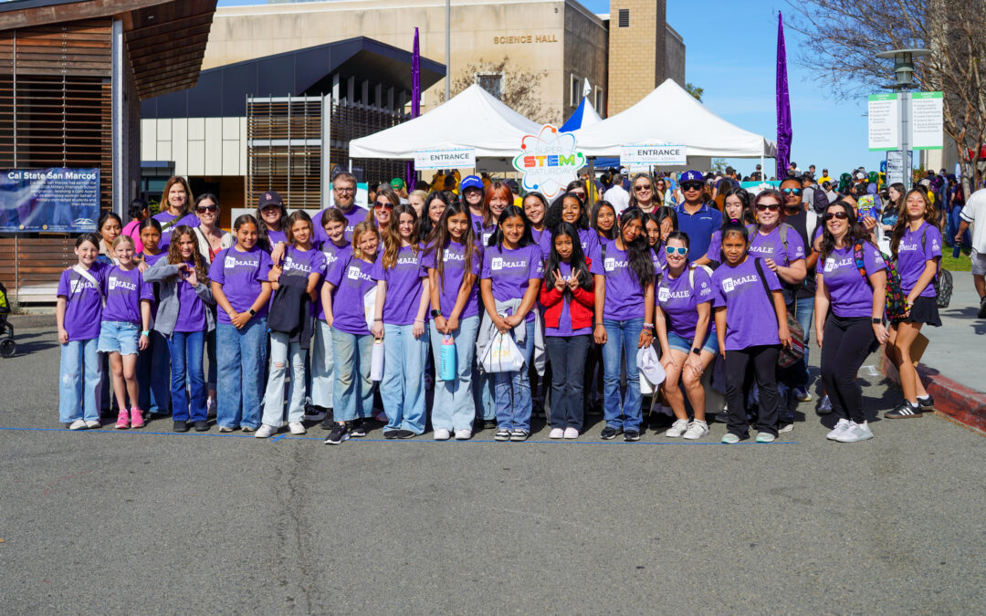 FUESD Girls in STEM Students Explore Innovation at Super STEM Saturday at Cal State San Marcos