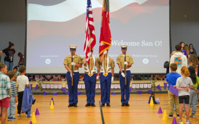 San Onofre School Celebrates ERP Honor Roll Recognition at Special Flag Ceremony