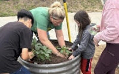 William H. Frazier Elementary Launches Community Garden During Spring Break