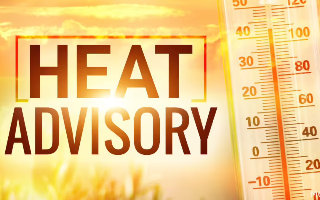 Heat Advisory: August 25–28